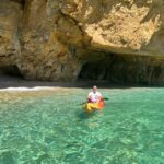 kayak route in granadella javea cave llop marí,cala en caló - From Cala Granadella to the Famous Cueva del Llop Marí