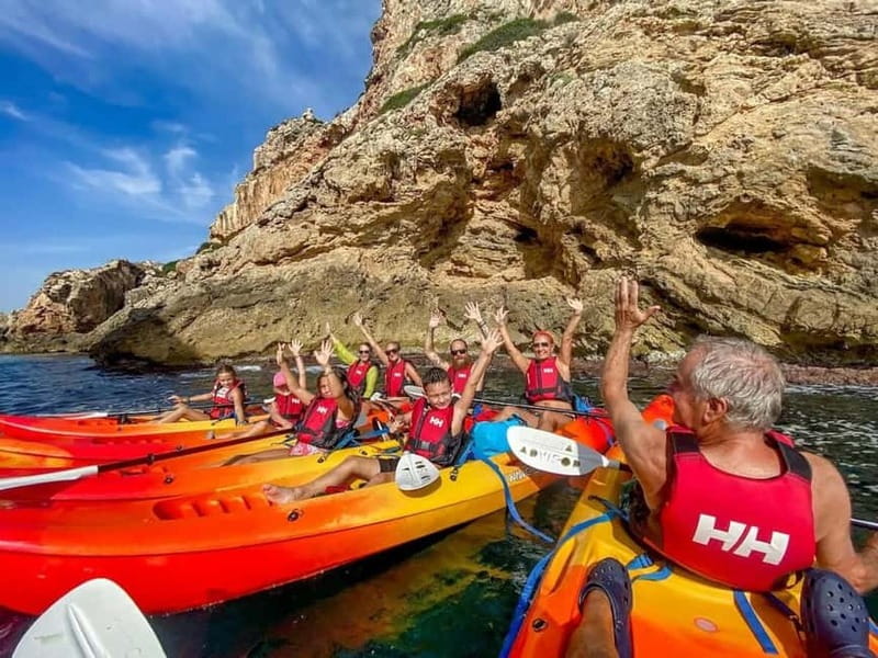 Kayak & Snorkel Adventure  Coves of Sitges + Transport - Discovering Hidden Coves and Sea Caves