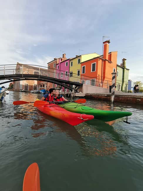 kayak tour venice, Explore the lagoon and secret islands by kayak - Exploring Burano’s Canals by Paddle