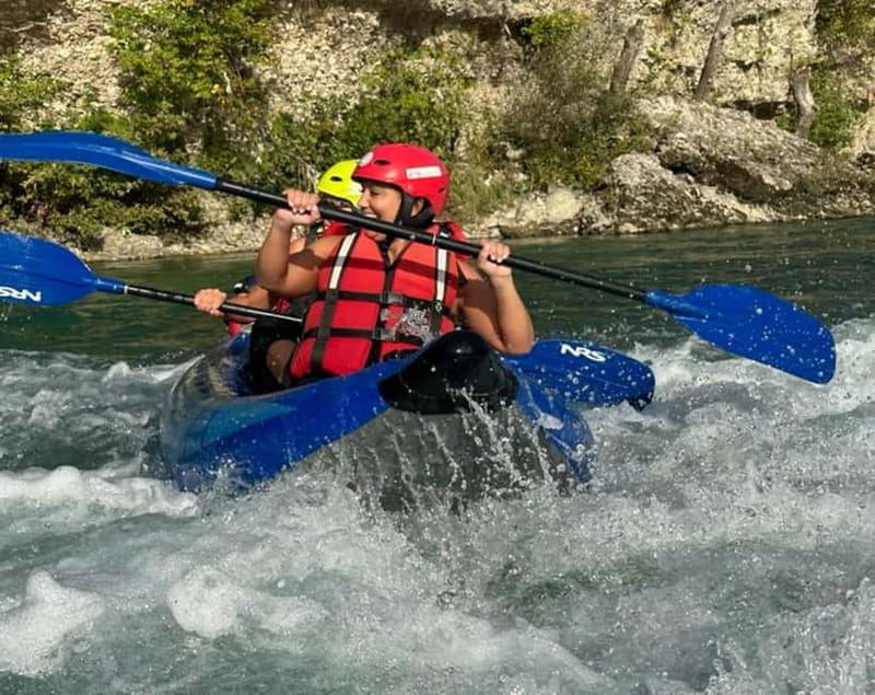 Kayaking in Viosa River - Albania - Starting Point at Sajmola and Transfer Details