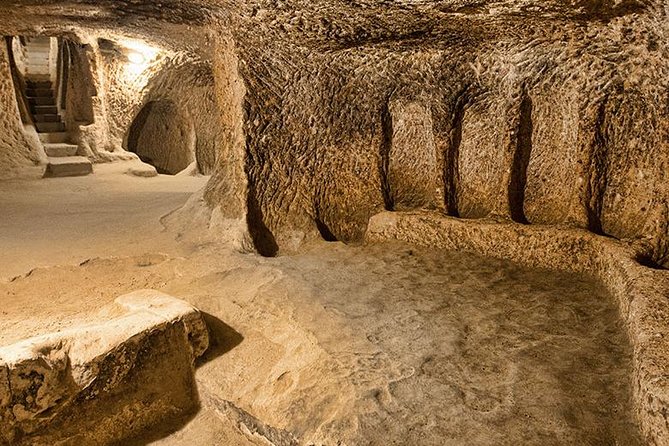 Kaymakli Underground City Tour (half day) - Pigeon Valley Viewpoint: Old Greek Houses and Cave Homes
