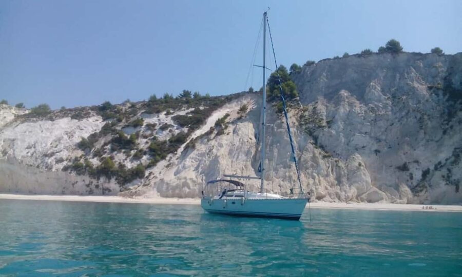 Kefalonia: Half-Day Private Sailboat Cruise from Argostoli - Starting Point at Argostoli Port on the Anemolia Boat