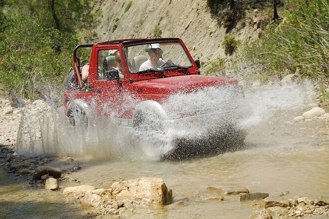 Kemer Jeep Safari With Free Hotel Transfer & Lunch - Scenic Stop at Kesme Bogaz and the Sycamore Tree