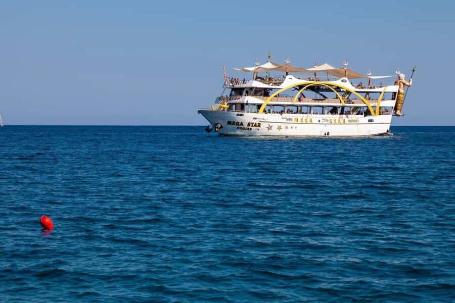 Kemer: Megastar Party Boat Cruise Incl. Lunch & Foam Party - Departure Point at Kemer Marina