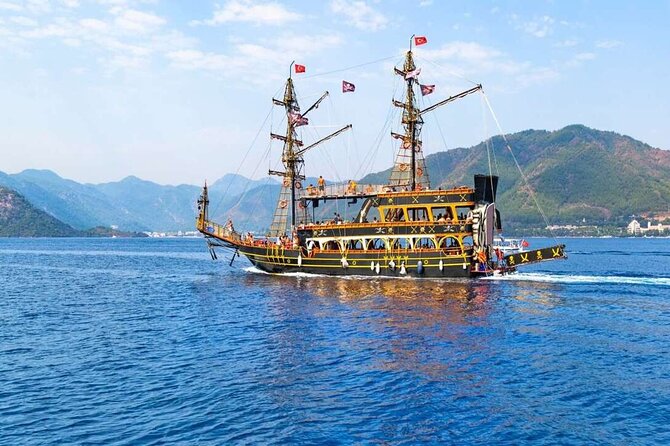 Kemer Pirate Boat Trip with transfer from Belek - Scenic Sailing Along the Turkish Coastline