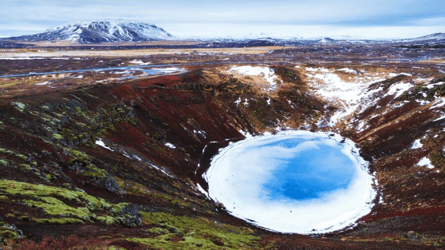 Kerið Volcanic Crater Admission Ticket - The Story Behind Kerið’s Formation