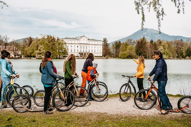 Kickbike Tour - discovering the city in a fun and active way - Starting Point at Mozartplatz in Salzburg