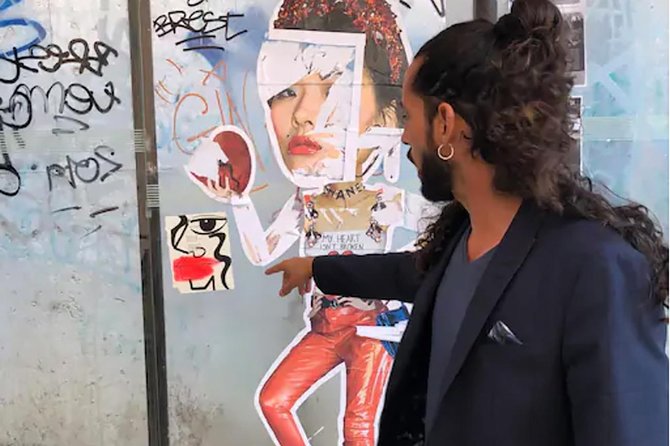 Kickstart Street Art Tour in Lisbon - Visiting the Iconic Shepard Fairey x Vhils Creation