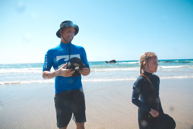 Kids and Family Guided Surf Course at Fuerteventura Beaches - The Gentle Water Environment of La Pared