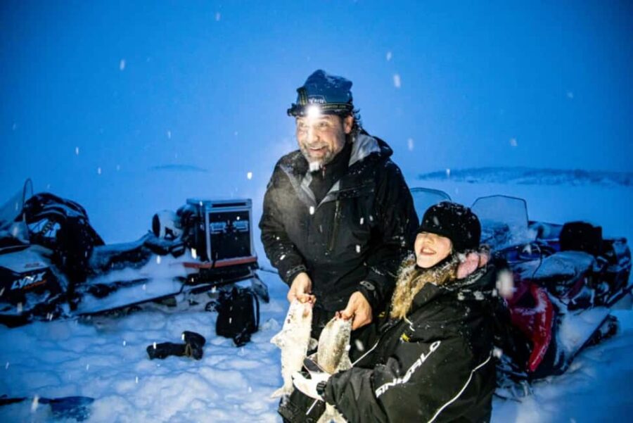 Kilpisjärvi: Ice Fishing Experience with Snowmobile Ride - Snowmobile or Sleigh Transport to the Fishing Spot