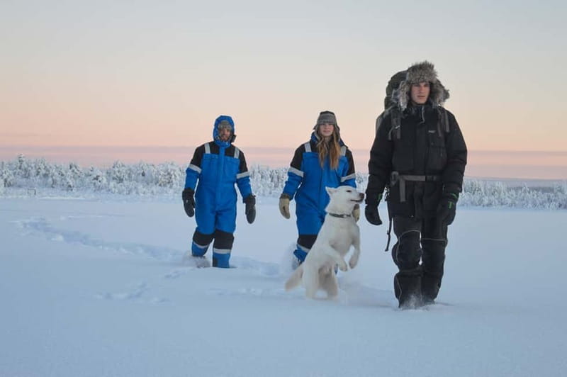 Kiruna: Snowshoe Hike & Ice fishing Tour - Starting Point at Kiruna’s Tourist Center