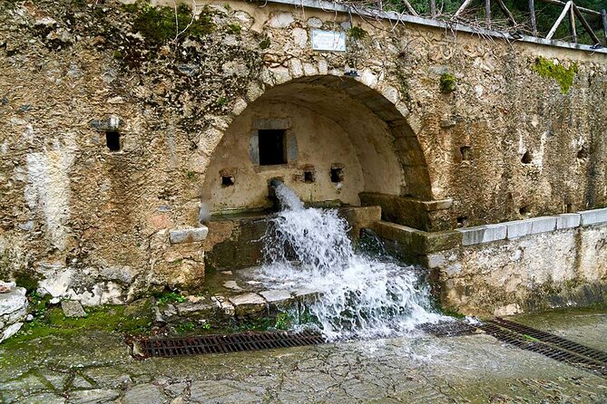 Knossos & lasithi plateau villages,Zeus's land,&olive oil factory - Walking Through Krasi Village and the Enormous Platanus Tree