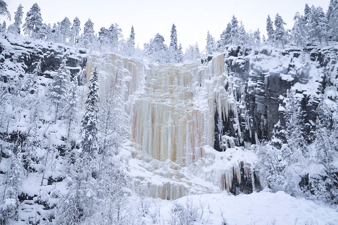 Korouoma Canyon Frozen Waterfalls - Winter Gear and Clothing Provided for Comfort and Safety