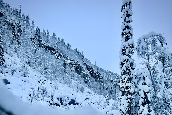 Korouoma Frozen Waterfalls Hiking Tour - The Spectacular Frozen Waterfalls of Korouoma National Park
