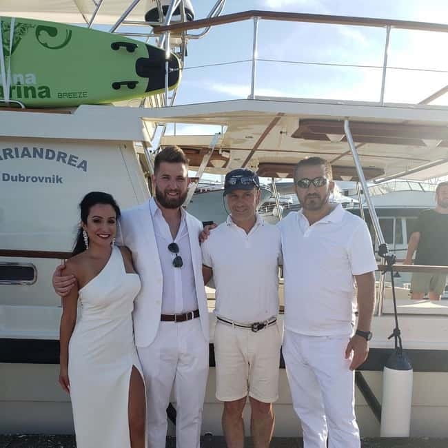 Korula: Island Yacht Cruise with Wine Tasting and Dinner - Starting the Adventure with Korculas Old Town and Coastal Views