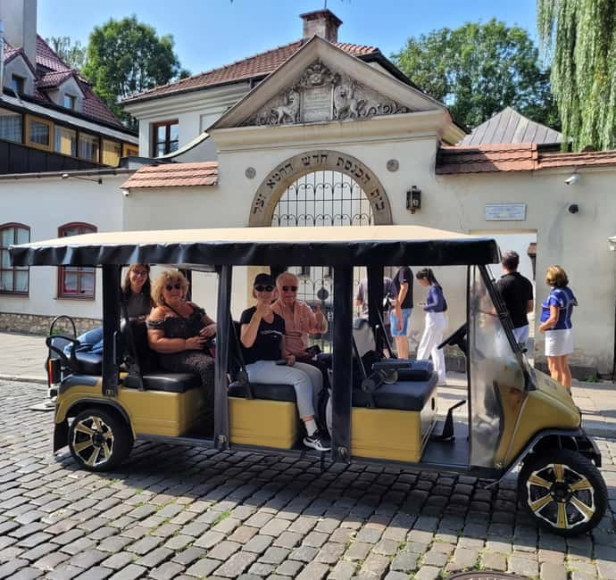 Krakow: City Sightseeing Tour by Electric Buggy Golf Cart - Crossing the Vistula to Podgórze and the WWII Ghetto