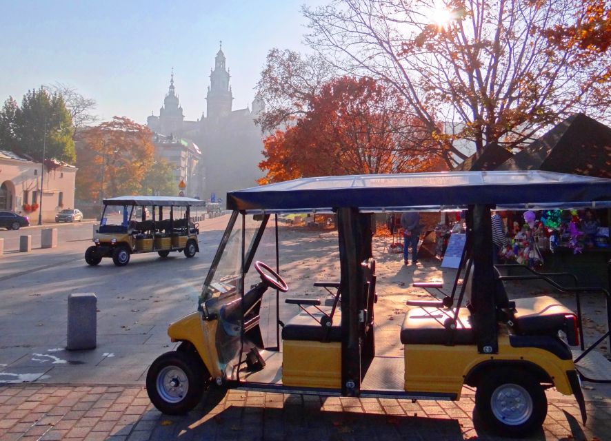 Krakow: City Tour by Electric Golf Cart - Starting Point at Kurs Rysunku Gratia Artis