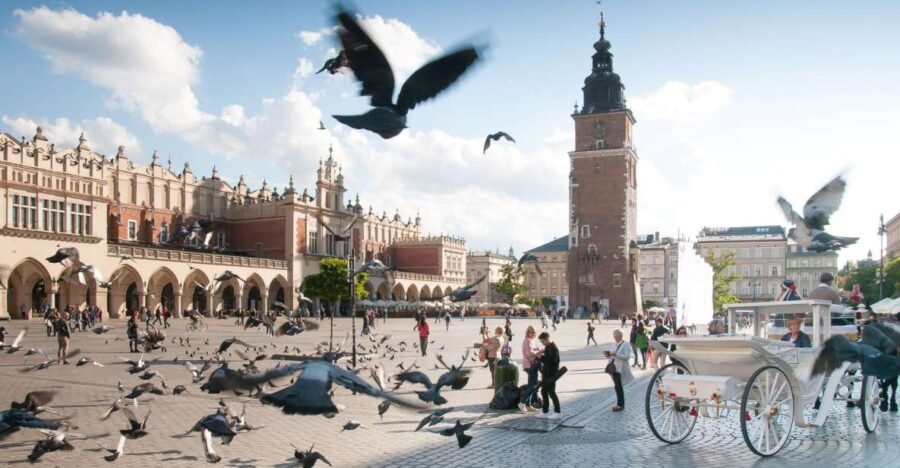 Krakow: full day private tour from Warsaw - Discovering the Historic Main Market Square