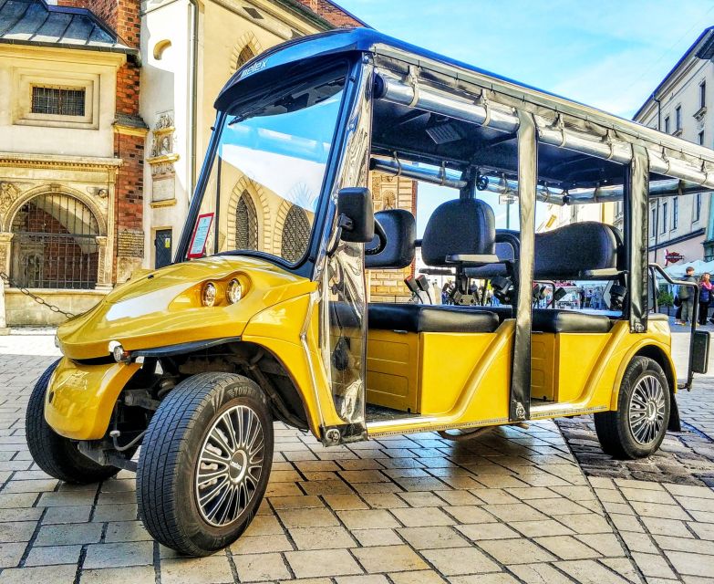 Krakow: Jewish Quarter and Ghetto Electric Golf Cart Tour - Visiting the Site of the Former Jewish Ghetto