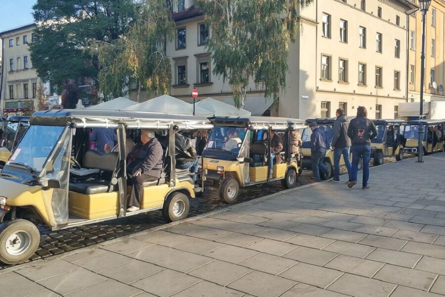 Krakow: Kazimierz by Golf Cart and Schindler's Factory Tour - Highlights of Kazimierz’s Jewish Heritage