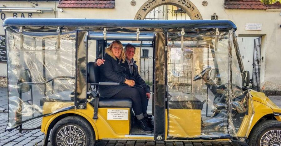 Krakow: Kazimierz & Schindler's Factory Golf Cart Tour - Navigating Kazimierz’s Jewish Heritage by Golf Cart