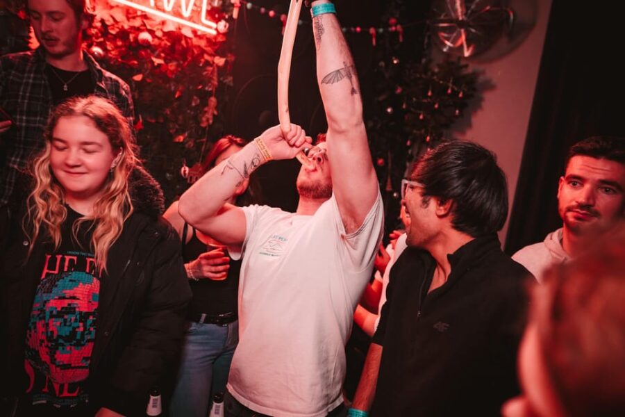 Krakow: New Year's Eve Pub Crawl w/ 2 Hours Unlimited Drinks - Starting Point in Krakow’s Main Square