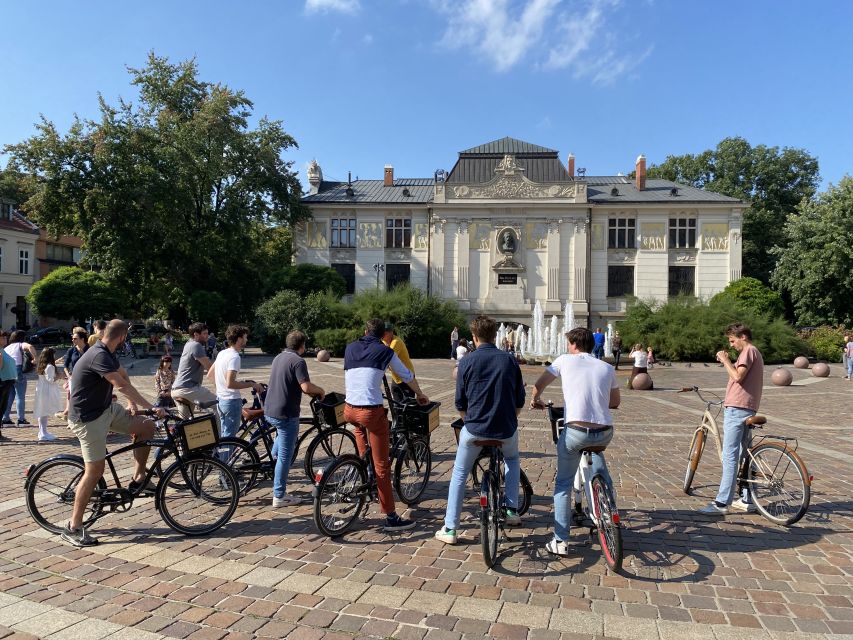 Krakow: Old Town Bike Tour with a Guide - Riding Along the Vistula Embankment and Wawel Dragon Cave