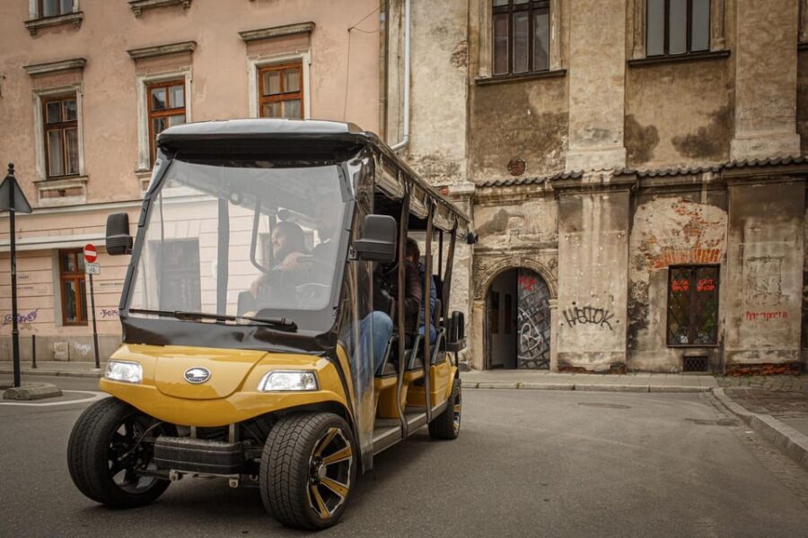 Krakow: Old Town City Sightseeing Tour Eco Buggy Golf Cart - Starting Point and Tour Logistics