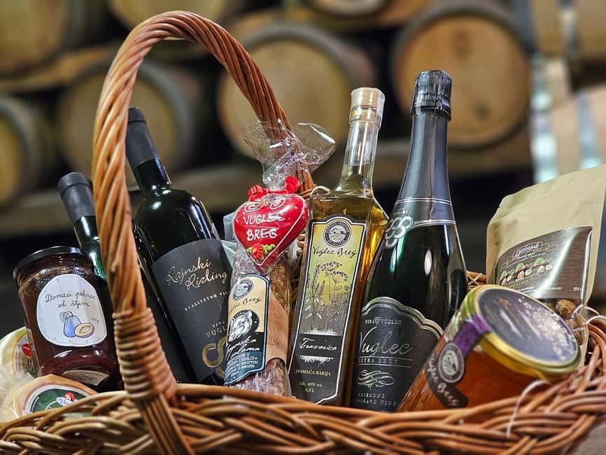 Krapinske Toplice: E-Bike Tour and Wine Taste on Vuglec Breg - Wine and Sparkling Wine Tasting at Vuglec Breg Winery