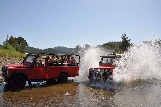 Kusadasi Jeep Safari Tour With Zeus Cave and Water Fights - Off-Road Thrills in Dilek National Park