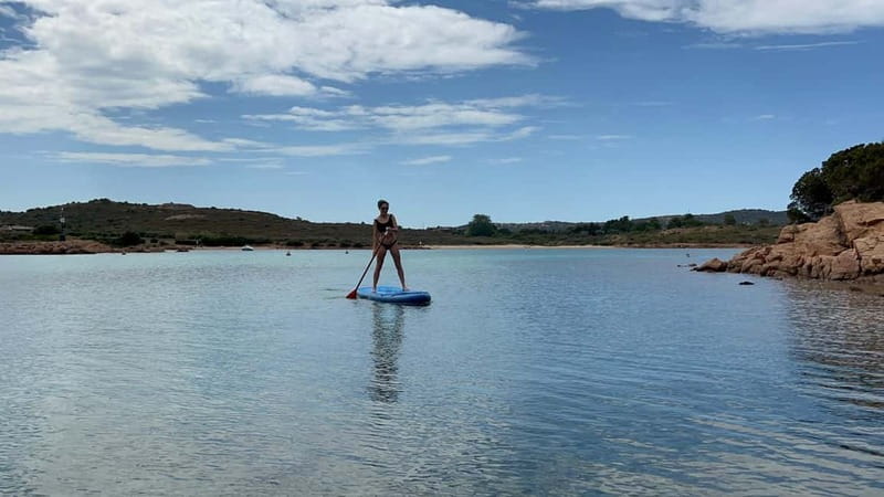 La Maddalena: Stand-Up Paddleboard Yoga Class - Logistics and Group Size in La Maddalena