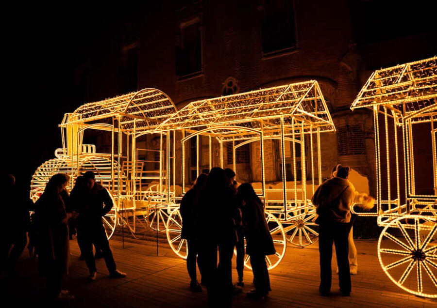 La Magia Nocturna de Sant Pau: Tour Fotográfico - The Enchanting Setting of Hospital de Sant Pau at Night
