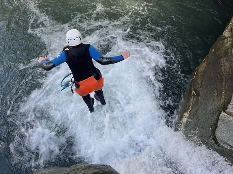 La plagne: introductory canyon at Eau Rousse - Scenic and Refreshing Eau Rousse Canyon