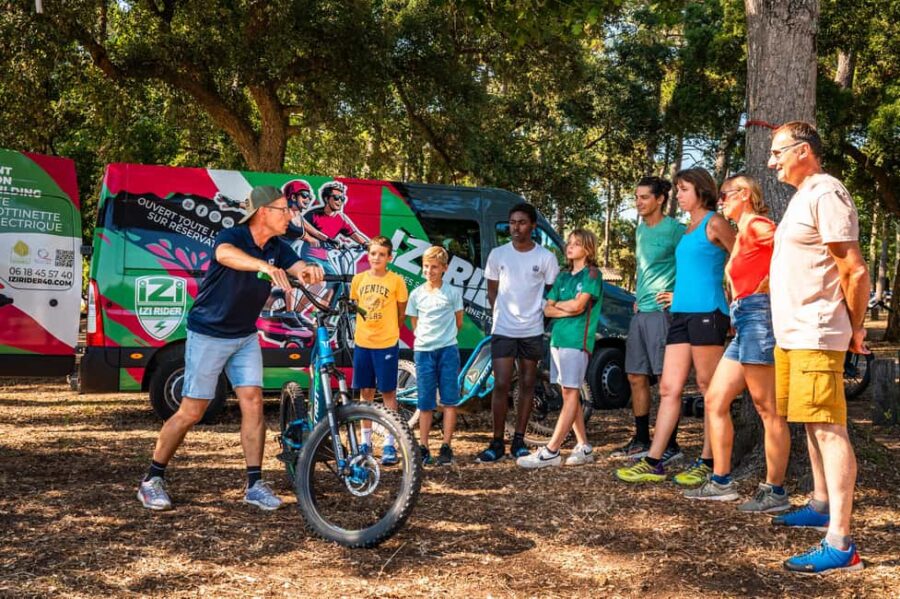 Labenne: guided forest tour with an instructor on an electric scooter - Discovering the Landes Forest on an All-Terrain Electric Scooter