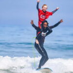 Lagos: group surf lessons for all levels - The Expertise of Filsurf Surf School in Lagos