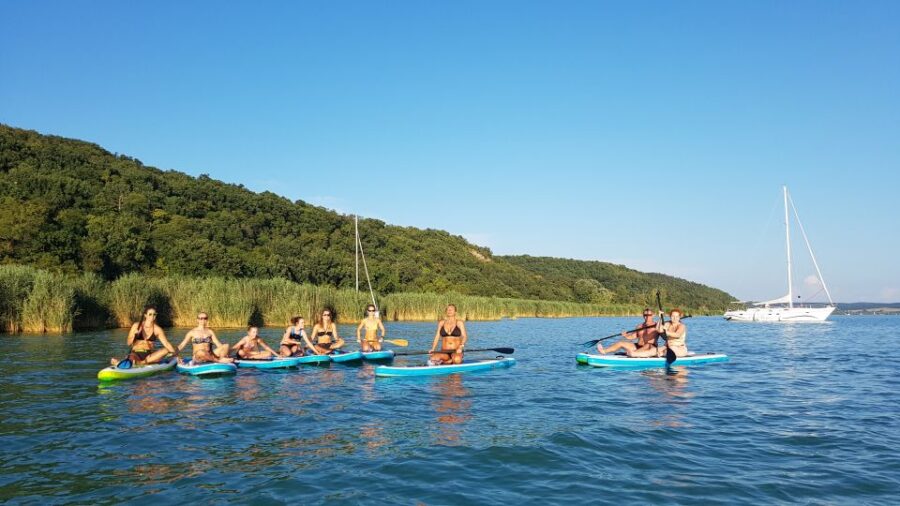 Lake Balaton: Paddle Board Tour of Tihany National Park - The Starting Point at Club Tihany