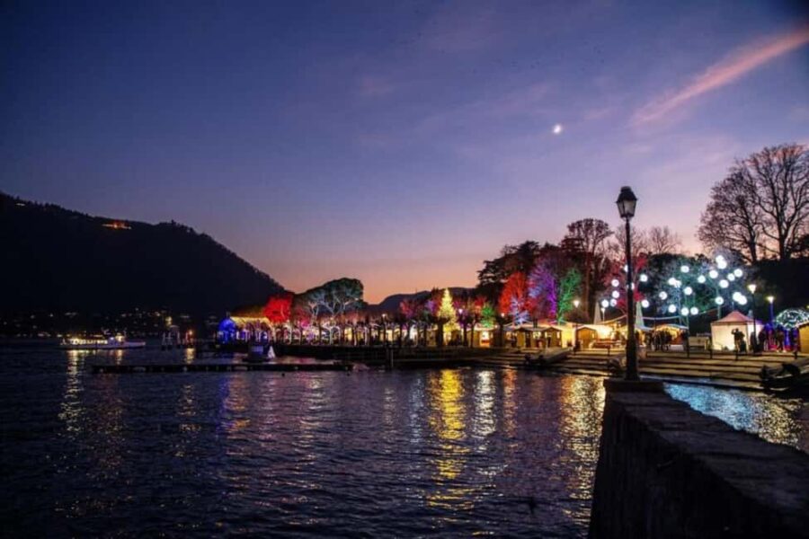 Lake Como: Christmas Boat Tour & Brunate Funicular Ticket - Starting at Salimar Lake Como Boat Tour in Como