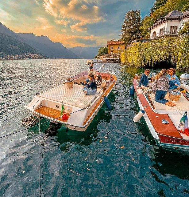 Lake Como: Exclusive Lake Tour by Private Boat with Captain - Starting Points with Convenient Pickup Locations