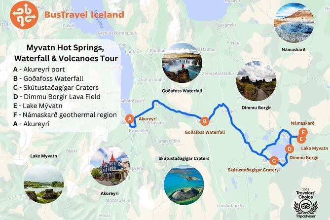 Lake Myvatn, Hot-Springs & Godafoss Waterfall Tour from Akureyri - Lake Mývatn and Its Surroundings