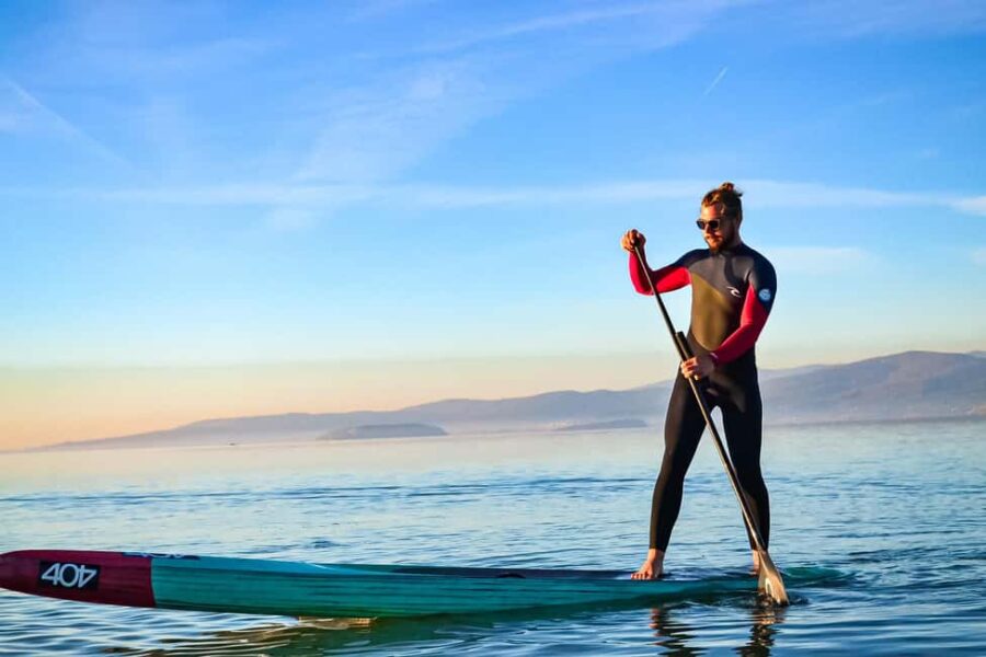 Lake Trasimeno: Stand-Up Paddleboard Lesson - Starting with Land-Based Theory for Better Understanding