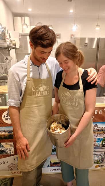 Lamezia Terme: ITALIAN GELATO & CONES EXPERIENCE - Making Gelato and Cones in a Step-by-Step Process