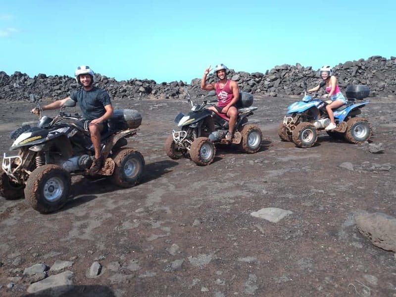 Lanzarote: 2 hours quad tour - The Route: From Papagayo Beaches to Lava Desert
