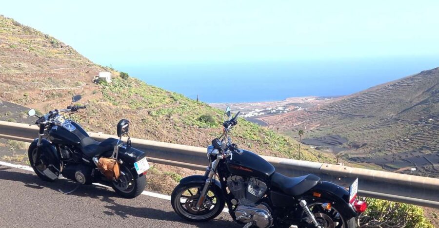 Lanzarote: geführte Motorradtour auf einer Harley-Davidson - The Starting Point in Las Breñas
