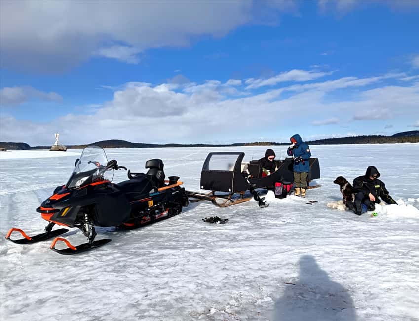 Lapland: Winter Pike Fishing Safari - Starting Point and Convenient Logistics