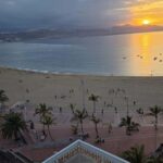 Las Palmas BEACH SUNSET: City Walking Tour - How the Tour Starts at Santa Catalina Park and the Harbour Dock
