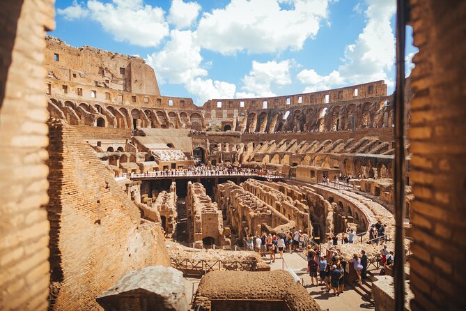 Last Entry Colosseum, Arena Access, Rooftop Aperitif Private Tour - Walking onto the Restricted Arena Floor of the Colosseum