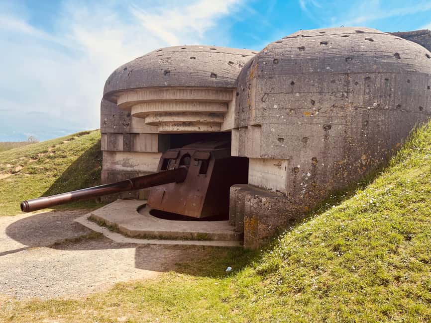 Le Havre: Private D-Day Beaches and Landmarks Tour - Exploring Pointe du Hoc: Daring Cliffs and Bunker Ruins