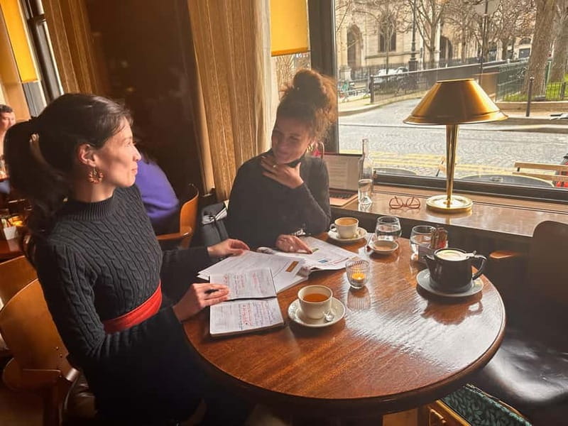 Learn French over a Parisian snack a few steps from the Louvre - Meeting Point in Le Fumoir’s Library for an Intimate French Class