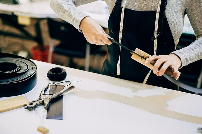 LEATHER GOODS WORKSHOP: Create and design your belt - Meet the Guides: Experienced Leather Professionals