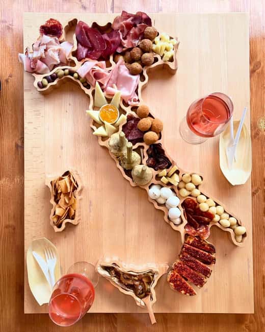 Lecce: Regional Tasting on a Patented Italy-Shaped Board - The Unique Italy-Shaped Wooden Board: A Visual Feast